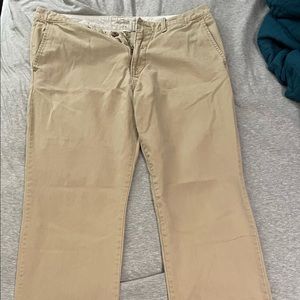 Hollister men’s light colored beige khaki pants 34x34